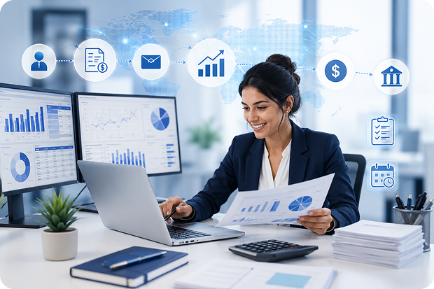 Account receivable service for US cpa firm